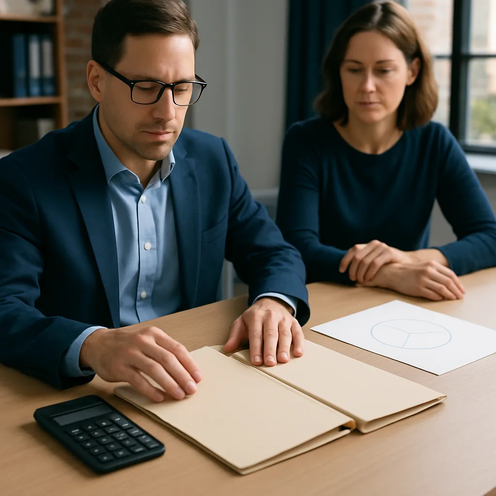Organizing retirement plan information for a QDRO in a New York divorce
